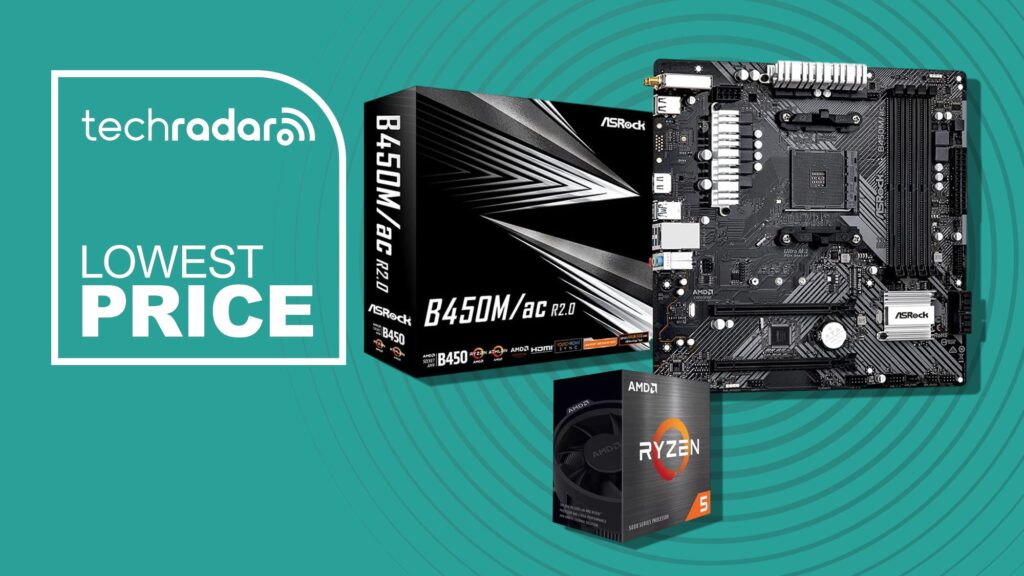 AMD Ryzen 5 mobo combo: $116 gets you a 6-core CPU, Wi-Fi motherboard, and cooler.