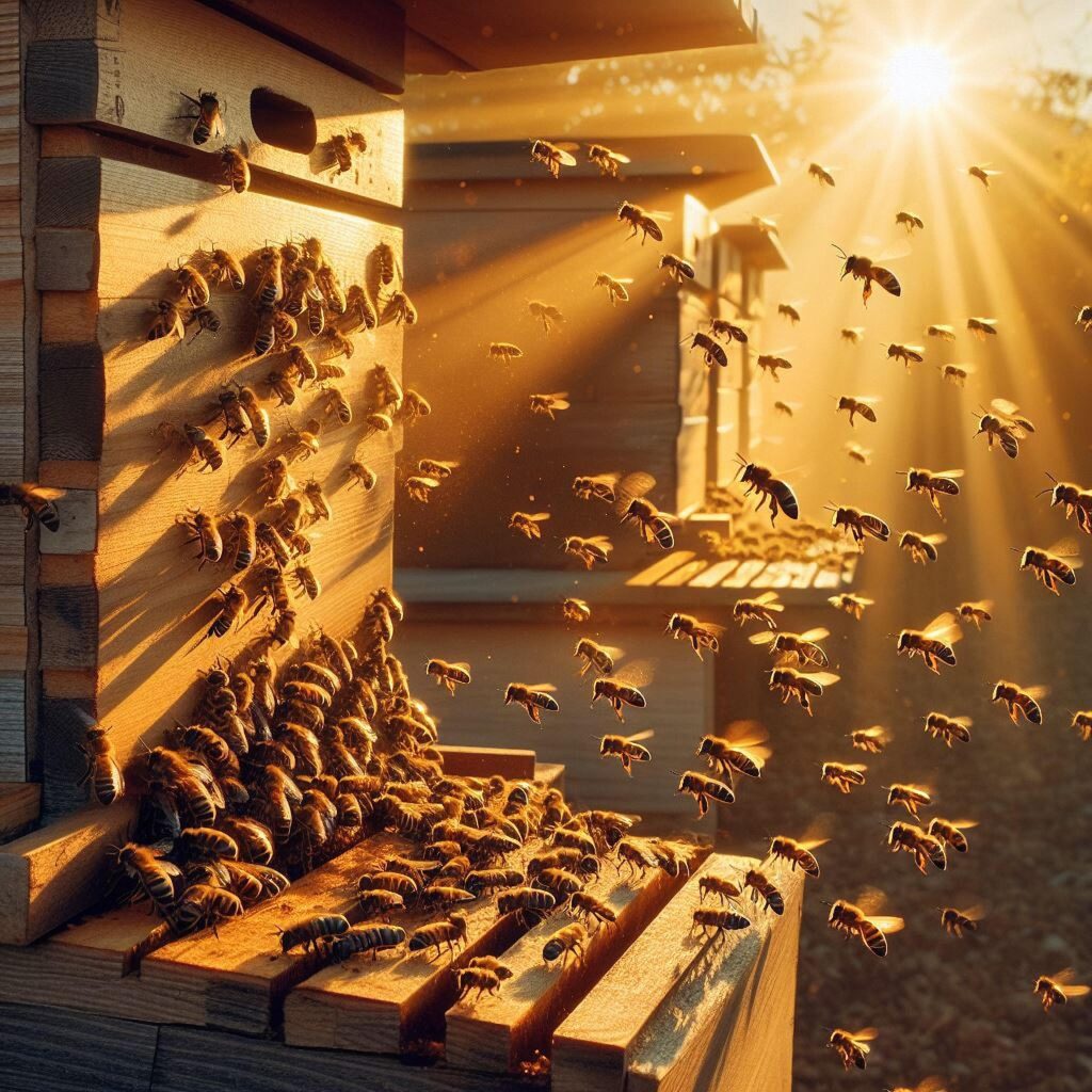 Agentic AI Swarm Optimization using Artificial Bee Colonization (ABC) Image via Pixabay, Public Domain