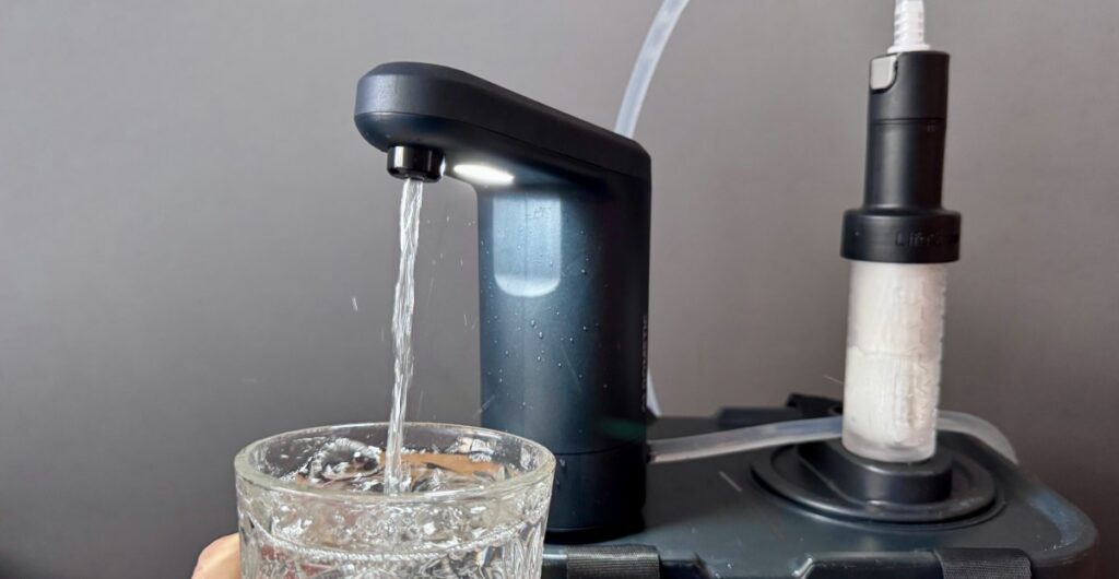 Dometic makes a better portable water faucet