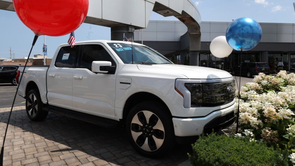 Ford stops production of the F-150 Lightning, turns to hybrids : NPR