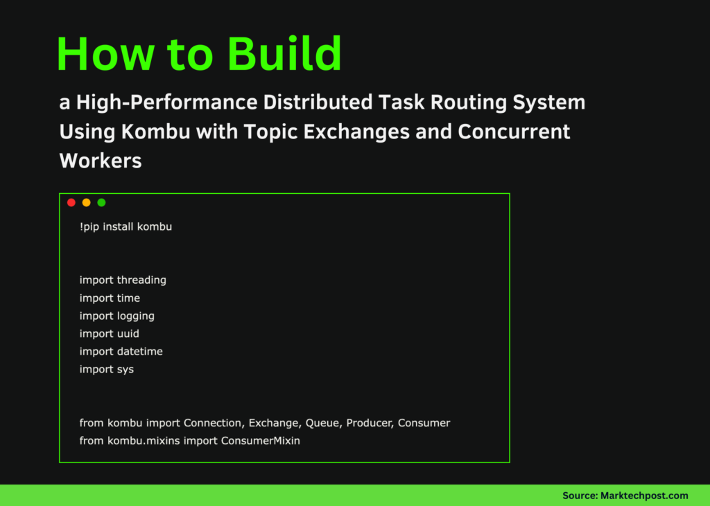How to Build a High-Performance Distributed Task Routing System Using Kombu with Topic Exchanges and Concurrent Workers