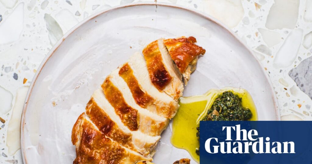 How to turn excess herbs into a showstopping sauce for just about anything – recipe | Sauces and gravies