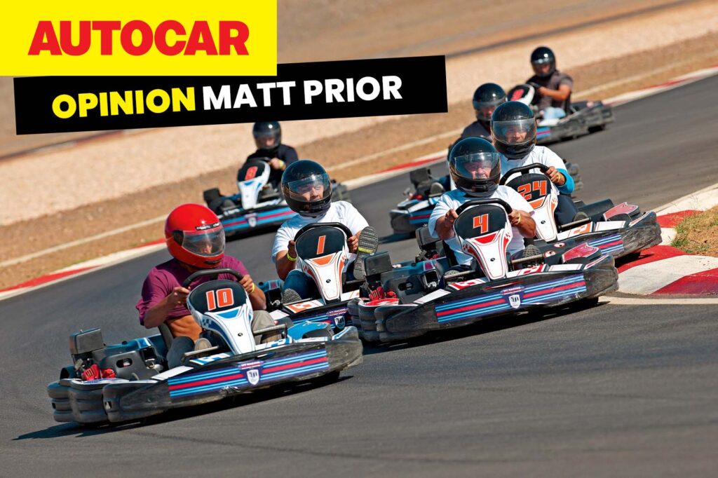 I will be karting for as long as my bones will permit it