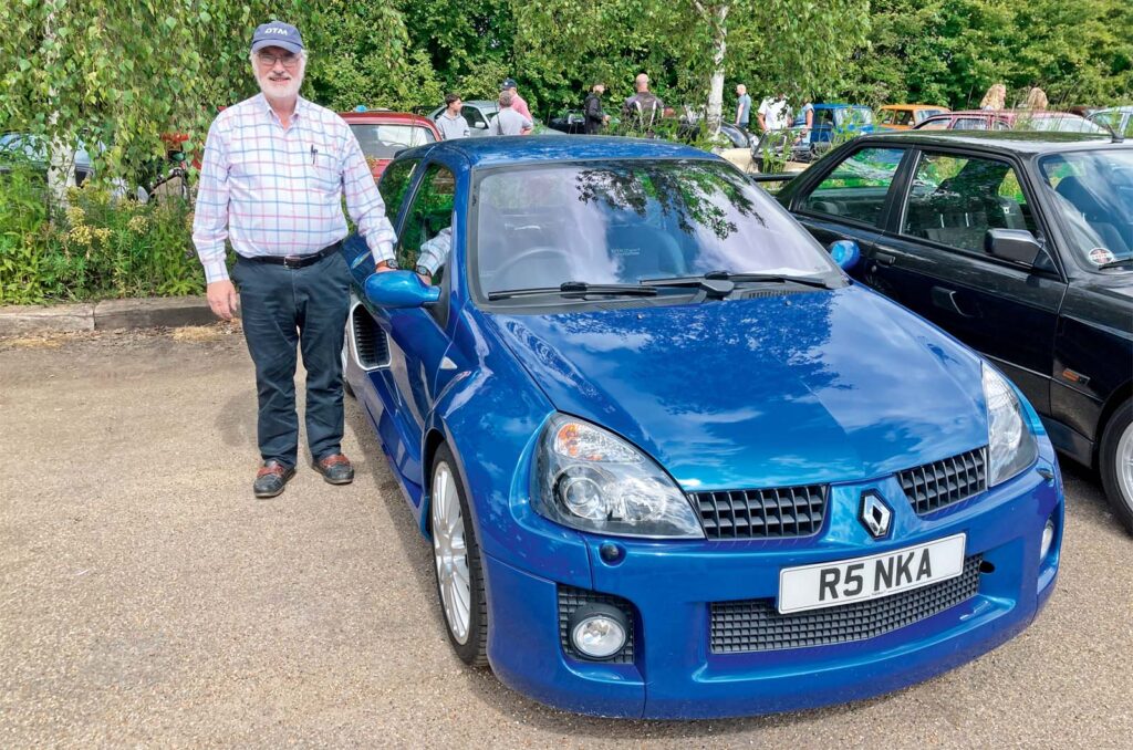 I'm 74, and I'll keep my mad mid-engined Clio V6 as long as I can