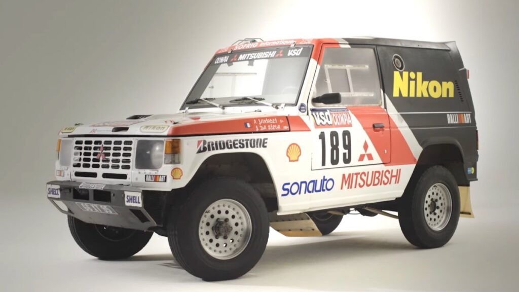 Mitsubishi Restores First Dakar-Winning Pajero After Decades of Neglect