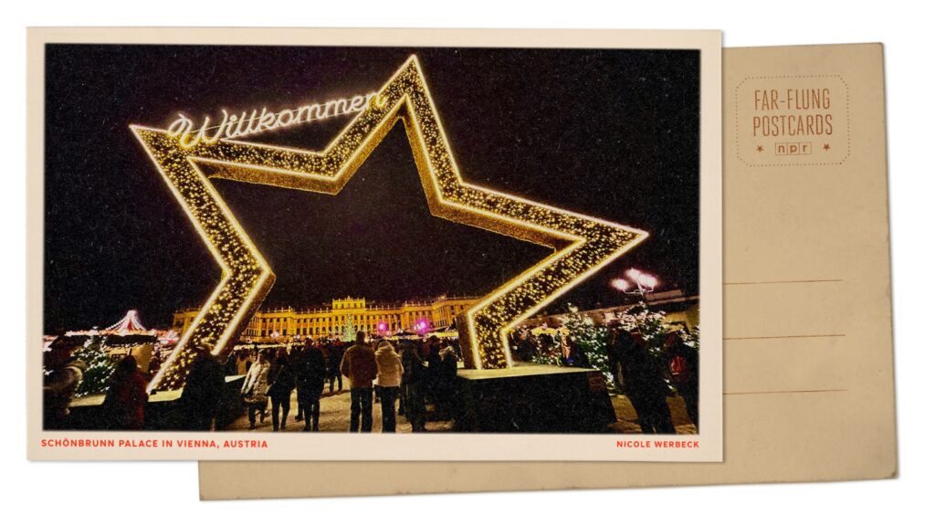 Schönbrunn Palace Christmas market : NPR