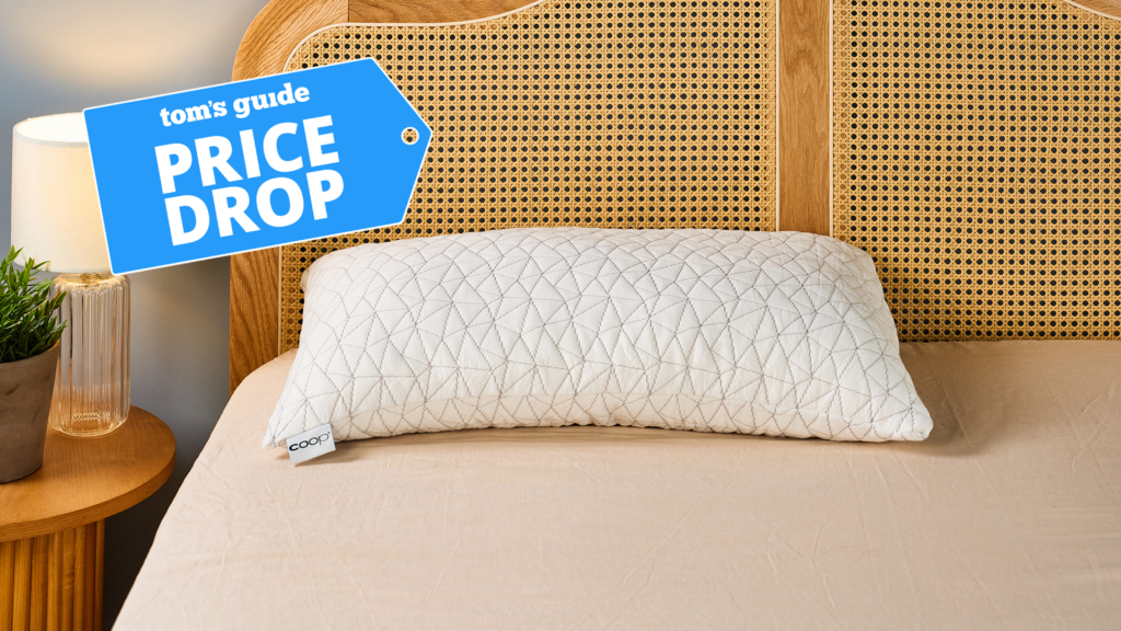 Coop Original Adjustable pillow on the bed