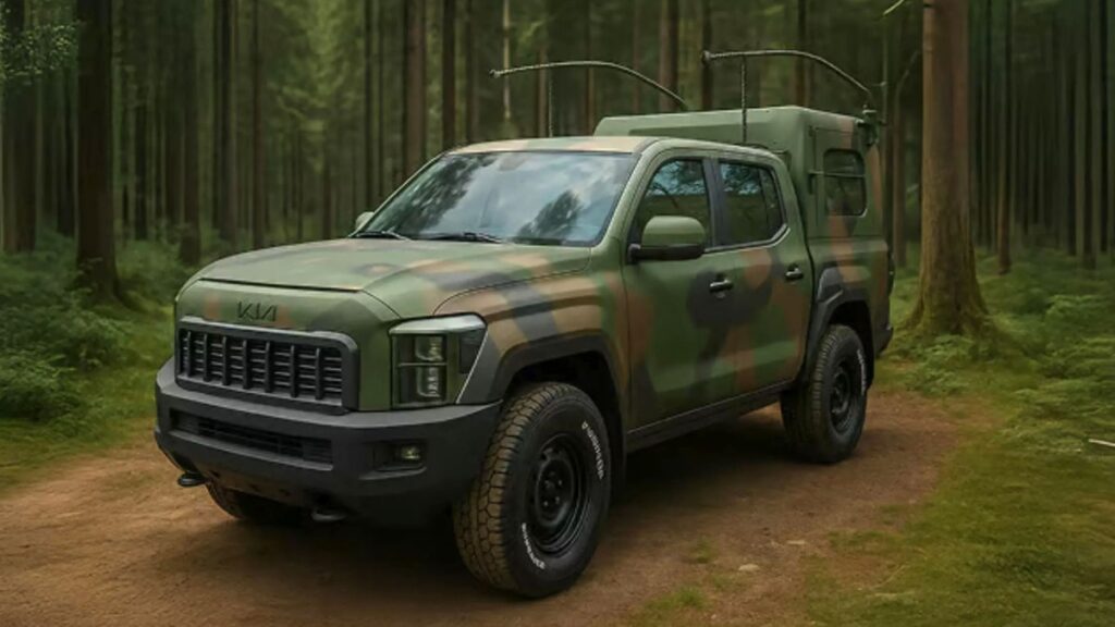 The Kia Tasman Is So Ugly That Kia's Own Fake AI Render Got Everyone Pumped for a Redesign