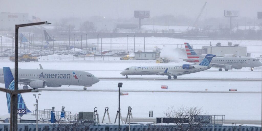 Winter Storm 'Misery Map': Airports See Mass Flight Delays, Cancellations