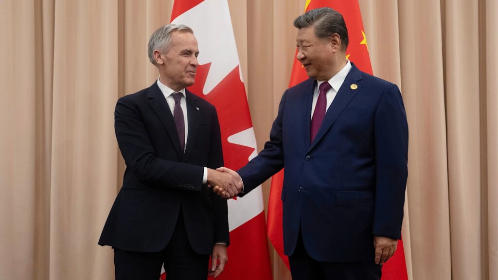 As U.S-Canada relations strain, P.M. Mark Carney looks to rebuild ties with China
