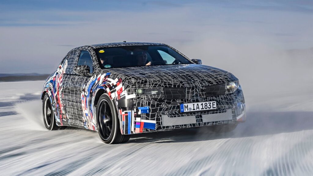 BMW's Electric M3 Has Four Motors and a Special Battery
