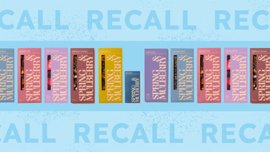Chocolate Bars Recalled Nationwide for Salmonella Risk