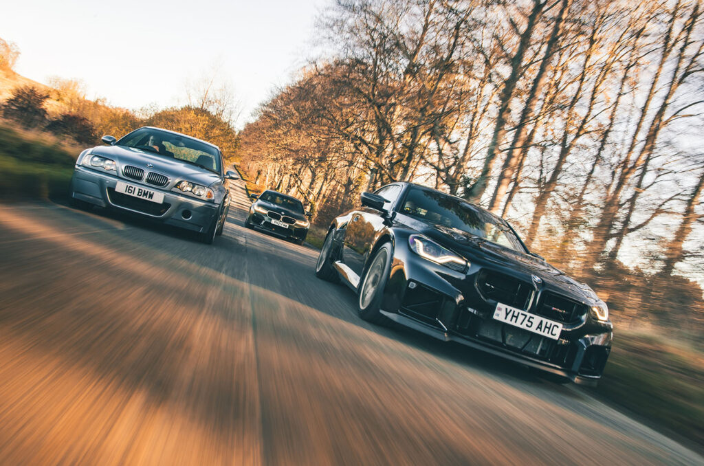 Don't make M like they used to… M2 CS vs M3 CSL and M5 CS Don't make M like they used to... M2 CS vs M3 CSL and M5 CS