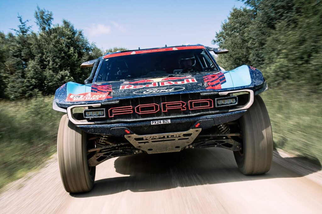 Driven: Ford's epic £2m Dakar Rally monster