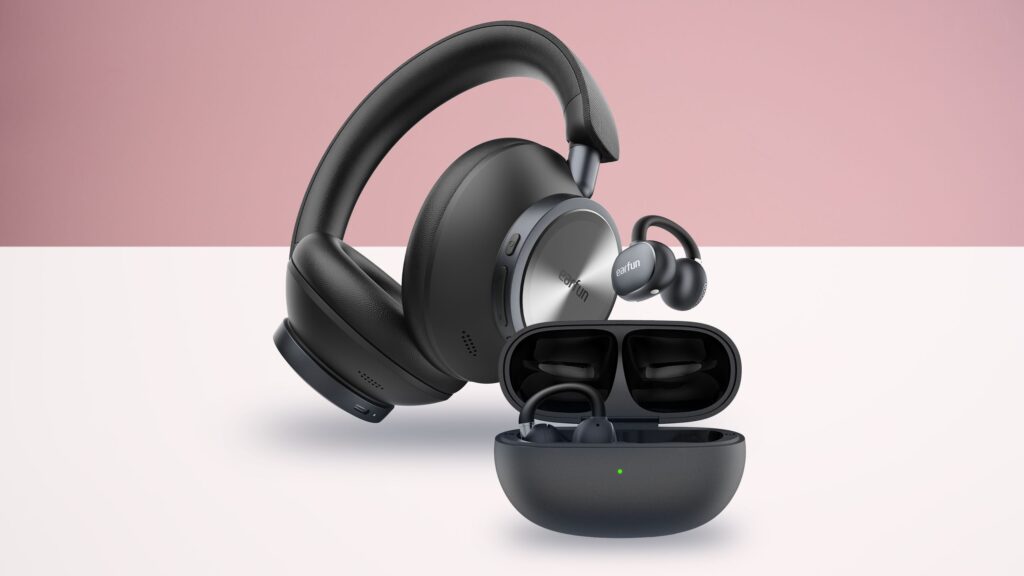 Earfun unveils an upgraded version of some great cheap noise-cancelling headphones — and some open earbuds that look like a total bargain