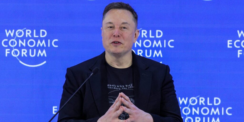 Elon Musk Says Aging Is a 'Solvable Problem' at Davos