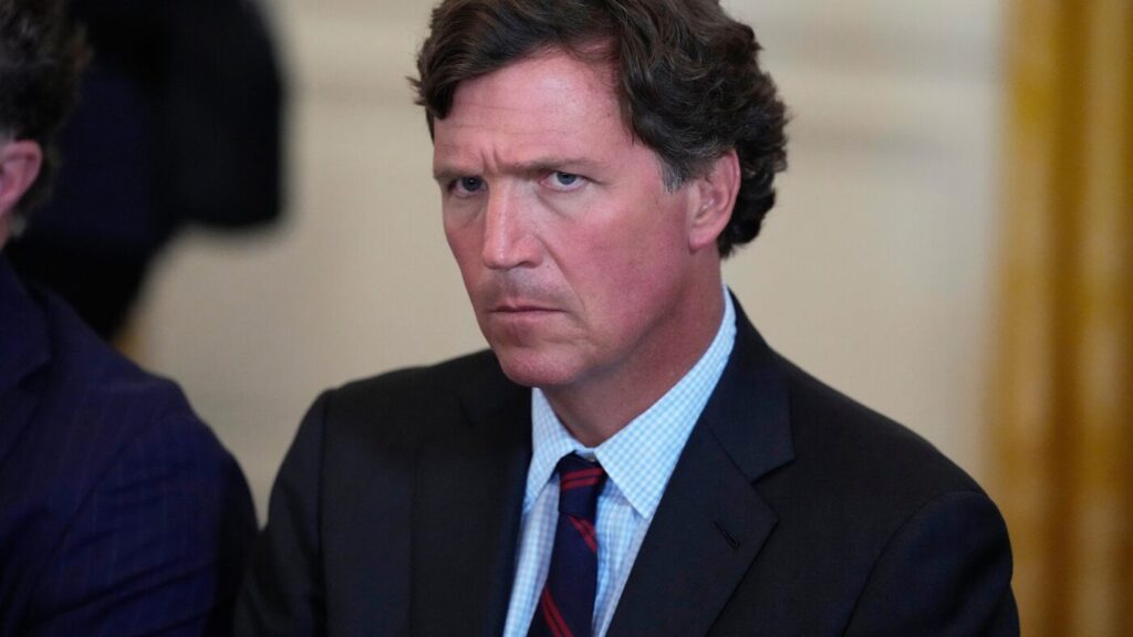 'Hated By All the Right People' traces Tucker Carlson's rise : NPR