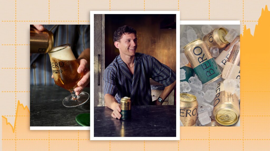 How Tom Holland’s NA Beer Company Bero Plans to 3x Revenue During a ‘Difficult Time’