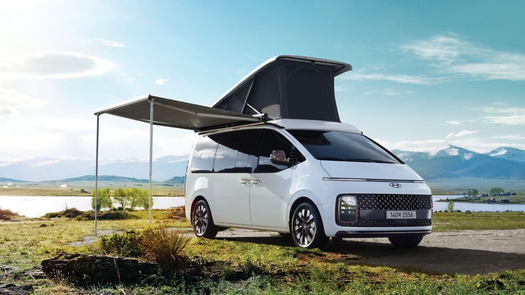 Hyundai just unveiled the Staria Camper Concept – and it looks like my ultimate off-grid EV Hyundai Staria Camper Concept