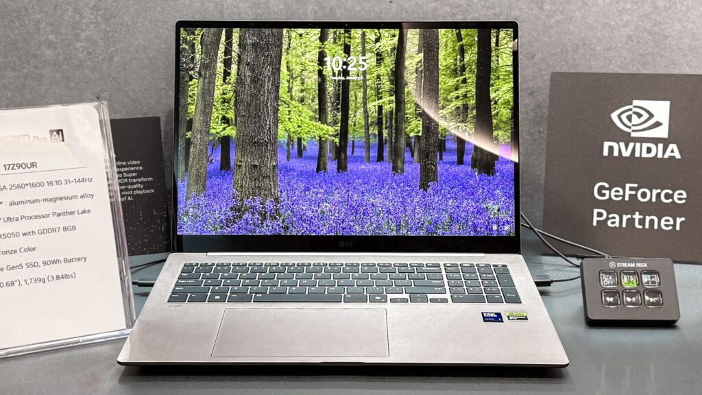 I just went hands-on with the lightest 17-inch RTX laptop — this could be a game-changer