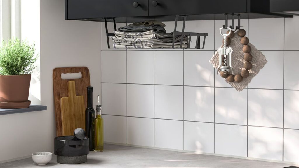 P&Aring;LYCKE Clip-on hook rack