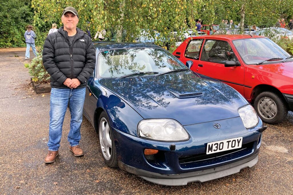 Is that a Supra...? Yes, it's mine - and it's got 160,000 miles on it