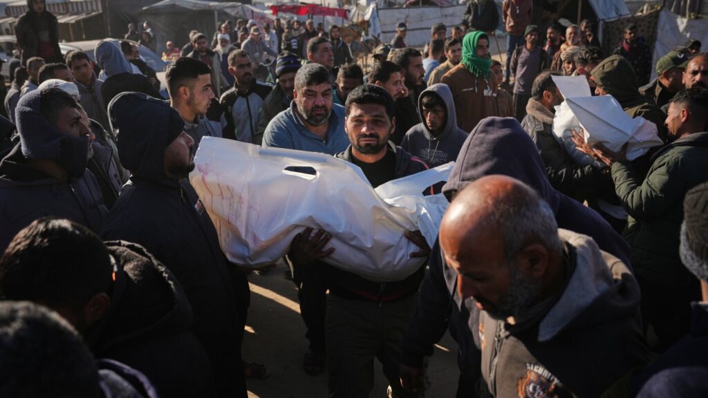 Israeli strikes kill 23 Palestinians as Gaza ceasefire inches forward : NPR