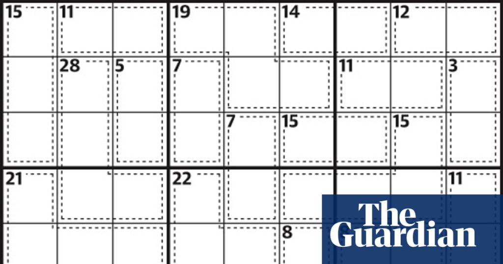 Killer sudoku 1,004 | Life and style