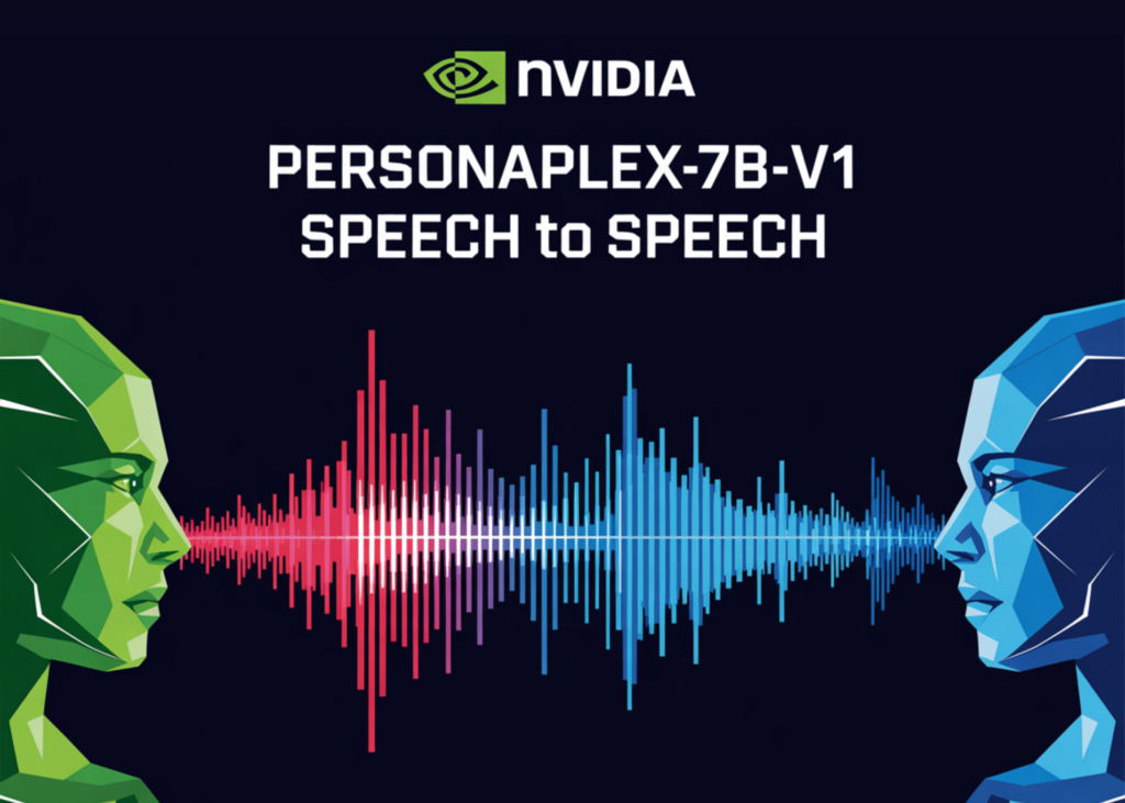 NVIDIA Releases PersonaPlex-7B-v1: A Real-Time Speech-to-Speech Model Designed for Natural and Full-Duplex Conversations
