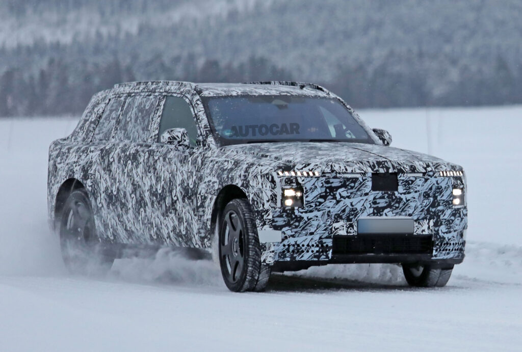 Rolls-Royce's second EV spotted for the first time – and it's a big SUV