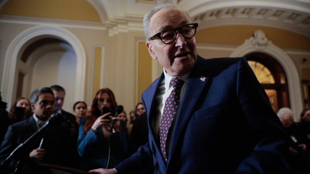 Senate funding vote; Liam Ramos; Interest rates : NPR