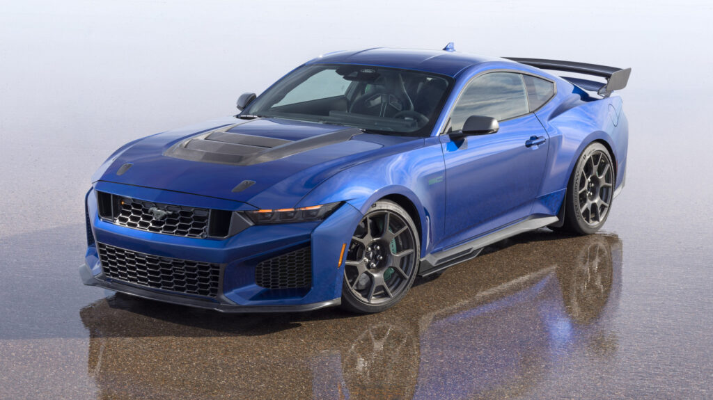 Supercharged Ford Mustang Dark Horse SC Fills The Gap Between Dark Horse And GTD