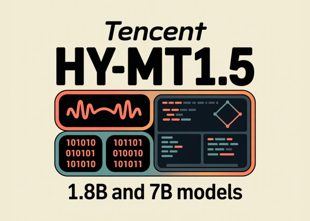 Tencent Researchers Release Tencent HY-MT1.5: A New Translation Models Featuring 1.8B and 7B Models Designed for Seamless on-Device and Cloud Deployment Tencent Researchers Release Tencent HY-MT1.5: A New Translation Models Featuring 1.8B and 7B Models Designed for Seamless on-Device and Cloud Deployment