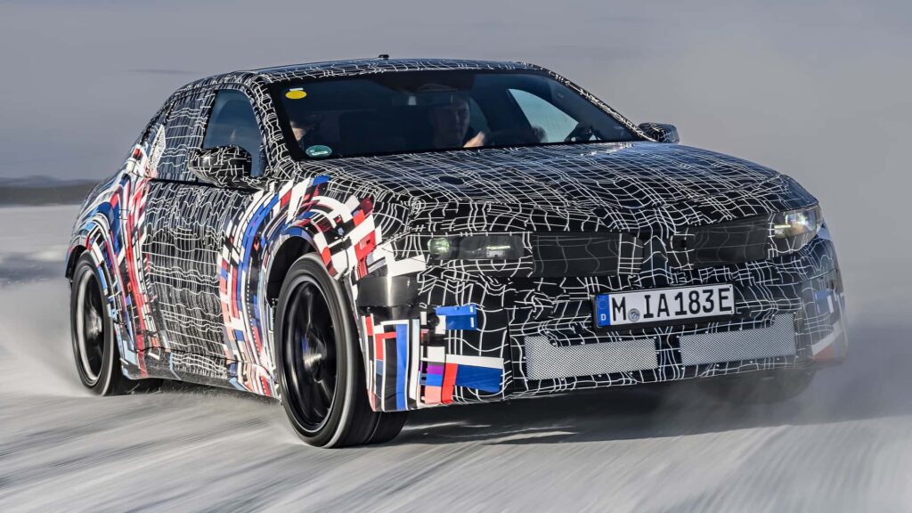 The BMW M3 EV Has Four Motors, Fake Engine Noise, And Simulated Gear Shifts