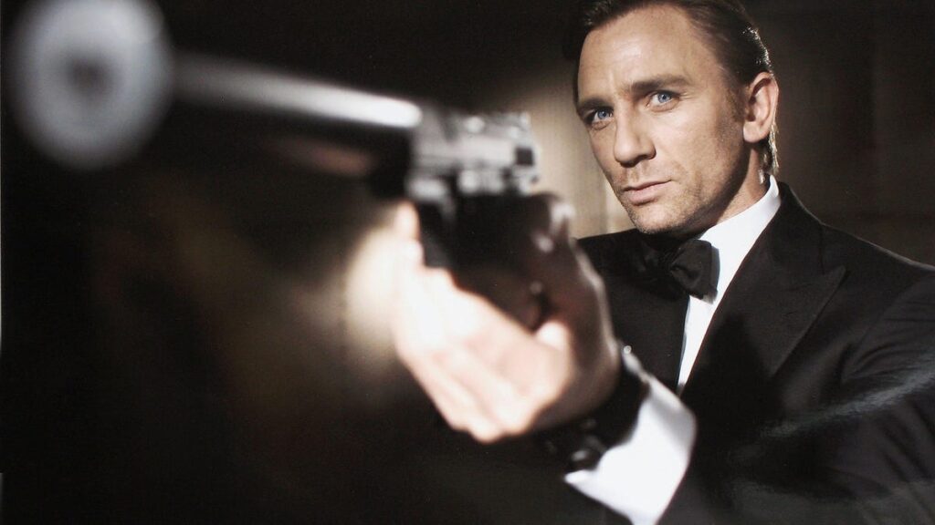 Daniel Craig as James Bond