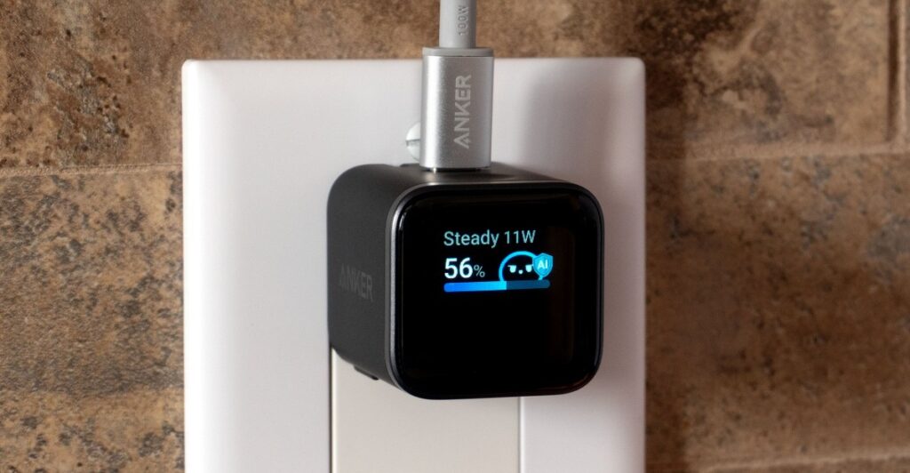 Anker’s new 45-watt Nano charger has a screen and other upgrades. Here’s what it’s like