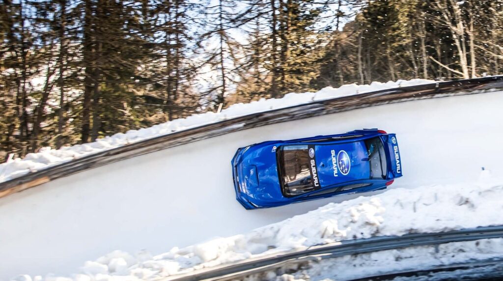 Bobsledding In Subarus Built By Rally Champs Is The Olympic Event We Deserve