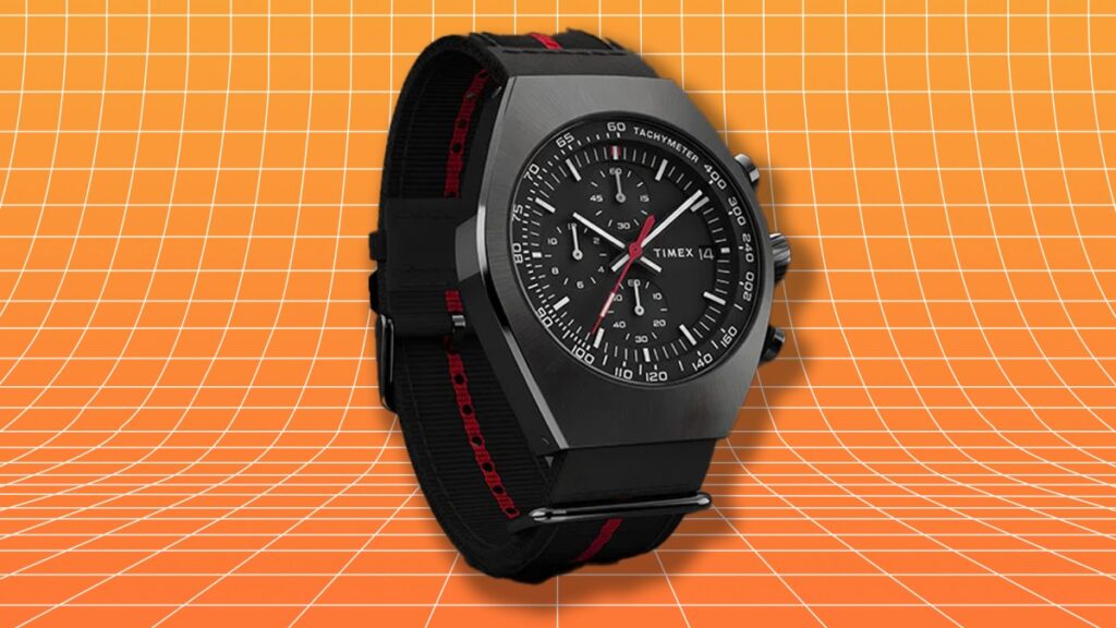 Get 50% Off This '70s-Inspired Tonneau Chronograph