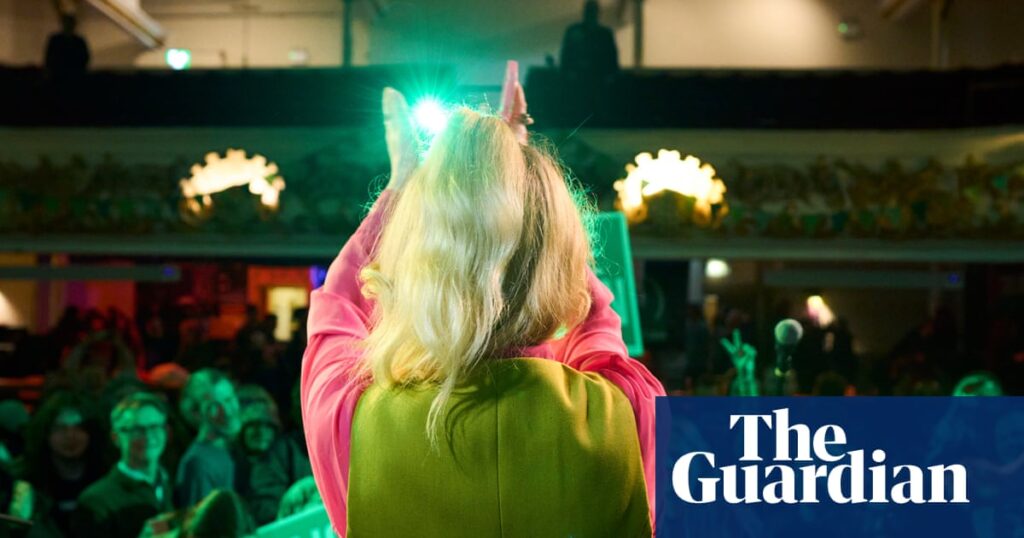 Gross green, chartreuse or phlegm? Hannah Spencer’s waistcoat is political and TikTok winner | Fashion Gross green, chartreuse or phlegm? Hannah Spencer’s waistcoat is political and TikTok winner | Fashion