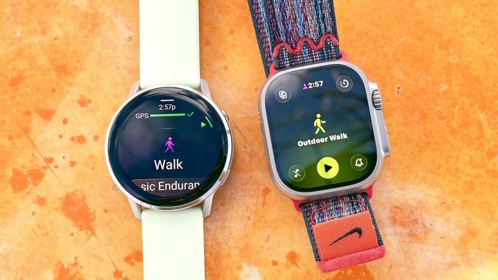 I walked 7,500 steps with the Apple Watch Ultra 3 vs Garmin Venu 4 — and the winning margin is razor-thin