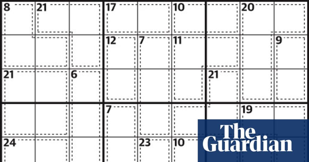 Killer sudoku 1,008 | Life and style Killer sudoku 1,008 | Life and style