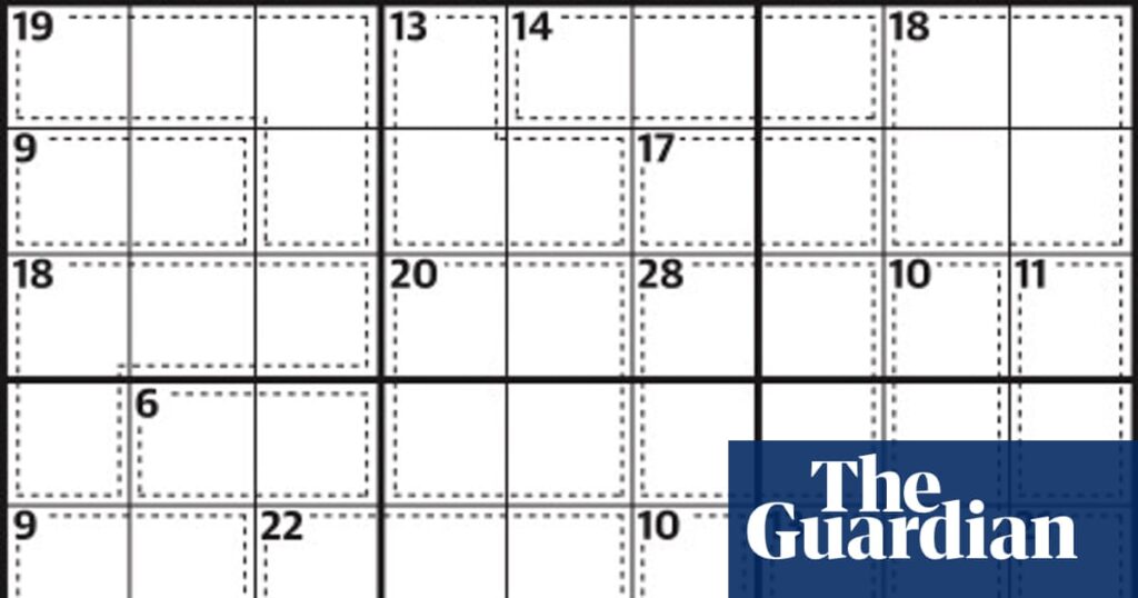 Killer sudoku 1,011 | Life and style