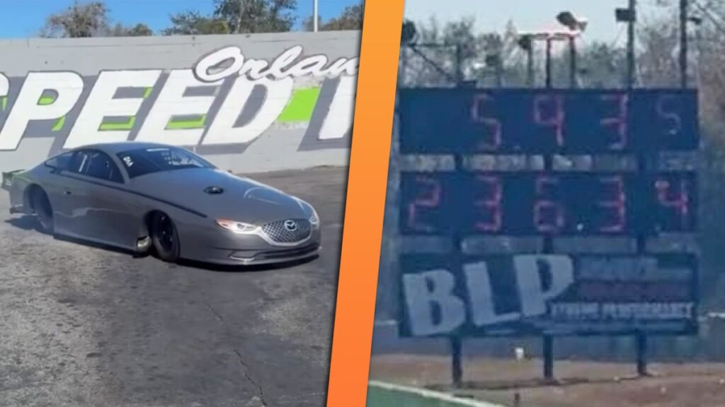 Mazda 13B-Powered Drag Car Shatters Rotary Record With 5.93-Second Quarter-Mile