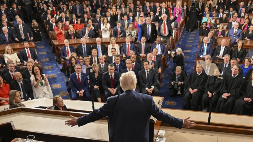 Read NPR's annotated fact check of President Trump's State of the Union : NPR
