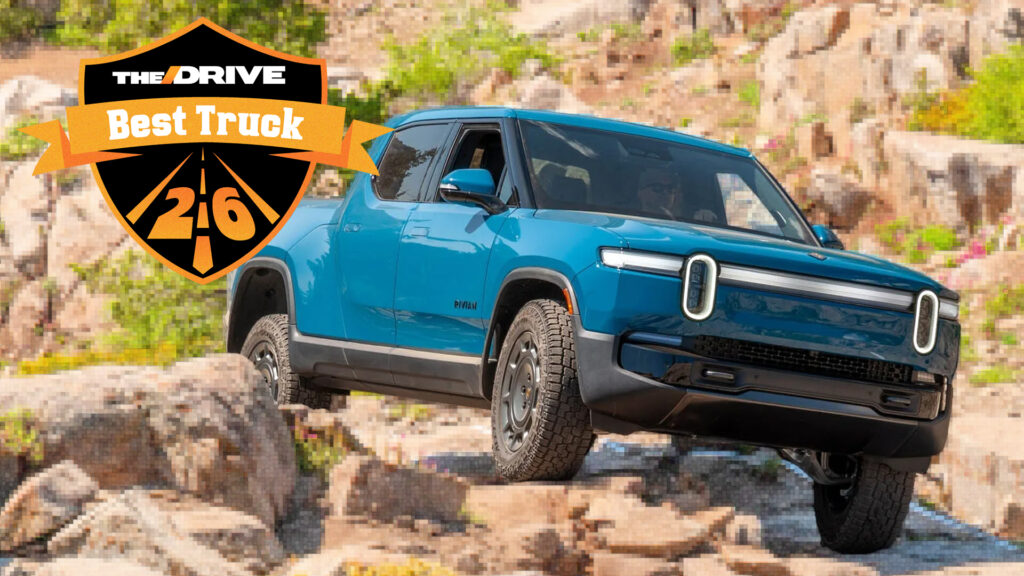 Rivian R1T Quad Wins The Drive Award for Best Truck of 2026