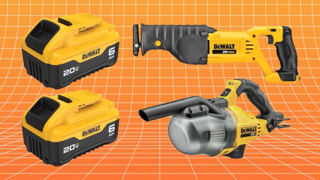 Save $100 on DeWalt Batteries This Presidents Day