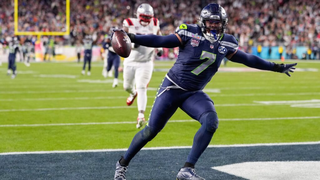 Seahawks win Super Bowl title, pounding the Patriots 29-13 : NPR