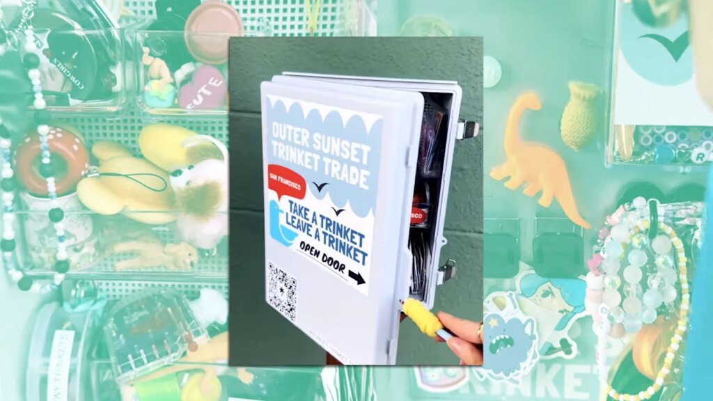 TikTok’s ‘trinket trading trend’ taps into the joy of being offline