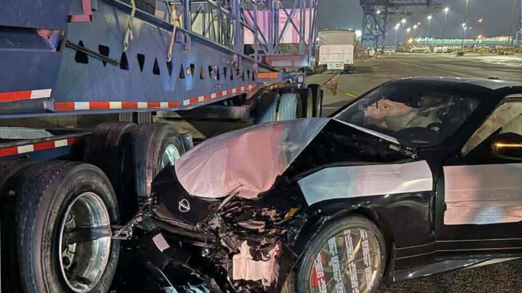 1-of-500 Nissan Z Wrecked Before It Even Reached the Dealer