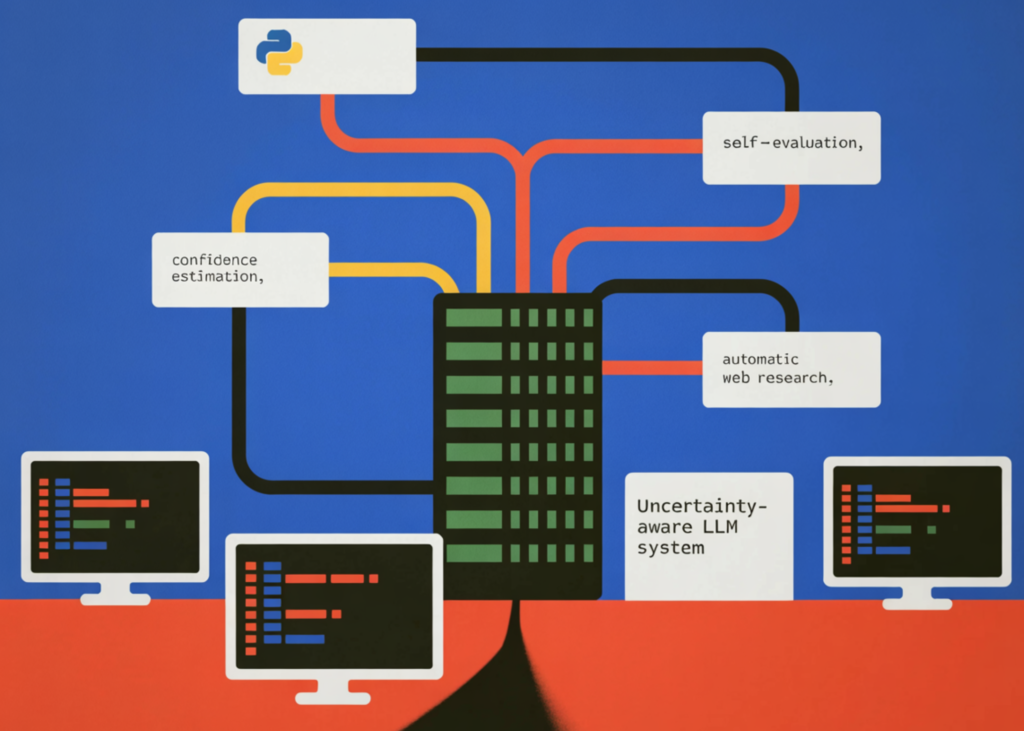 A Coding Implementation to Build an Uncertainty-Aware LLM System with Confidence Estimation, Self-Evaluation, and Automatic Web Research A Coding Implementation to Build an Uncertainty-Aware LLM System with Confidence Estimation, Self-Evaluation, and Automatic Web Research